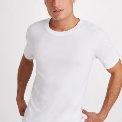 Seidensticker Premium Cotton Kurzarm-Shirt 10 Seidensticker Premium Cotton Kurzarm-Shirt -T-Shirt-Shop Seidensticker F1 Premium Cotton Kurzarm Shirt weiss 200003 01 4