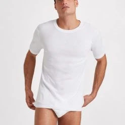 Seidensticker Premium Cotton Slip -T-Shirt-Shop Seidensticker F1 Premium Cotton Slip weiss 200001 01 3