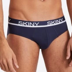 Skiny Every Day In Cotton Multipack Slip, 3er-Pack 7 Skiny Every Day In Cotton Multipack Slip, 3er-Pack -T-Shirt-Shop Skiny Every Day In Cotton Multipack Slip 3er Pack blau 086839 0393 1