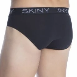 Skiny Every Day In Cotton Multipack Slip, 3er-Pack -T-Shirt-Shop Skiny Multipack Selection Slip 3er Pack schwarz 086839 7665 2