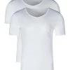 Skiny Every Day In Shirt Multipack Kurzarm-Shirt Mit V-Ausschnitt, 2er-Pack