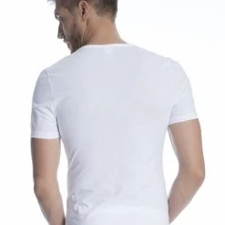 Skiny Every Day In Shirt Multipack Kurzarm-Shirt Mit V-Ausschnitt, 2er-Pack -T-Shirt-Shop Skiny Shirt Collection Kurzarm Shirt mit V Ausschnitt 2er Pack weiss 086911 0500 neu 2