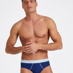 Sloggi Ever Cool Slip, 2er-Pack 11 Sloggi Ever Cool Slip, 2er-Pack -T-Shirt-Shop Sloggi Ever Cool Slip 2er Pack blau schwarz 10211379 M008 5