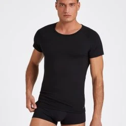 Sloggi Ever Soft Kurzarm-Shirt -T-Shirt-Shop Sloggi Ever Soft Kurzarm Shirt schwarz 10209416 0004 2