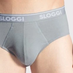 Sloggi GO ABC Midi-Slip Im 6er-Pack -T-Shirt-Shop Sloggi GO ABC Midi Slip im 6er Pack grau 10201667 00GR 4