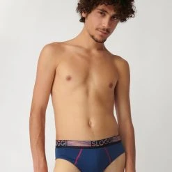 Sloggi GO ABC Natural Midi-Slip, 6er-Pack -T-Shirt-Shop Sloggi GO ABC Natural Midi Slip 6er Pack blau 10211213 2297 3