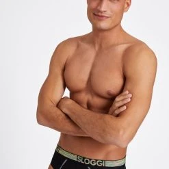 Sloggi GO ABC Natural Midi-Slip, 6er-Pack -T-Shirt-Shop Sloggi GO ABC Natural Midi Slip 6er Pack schwarz 10211213 0004 4