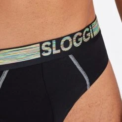 Sloggi GO ABC Natural Midi-Slip, 6er-Pack -T-Shirt-Shop Sloggi GO ABC Natural Midi Slip 6er Pack schwarz 10211213 0004 5