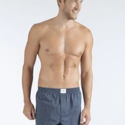 Tom Tailor Pure Cotton Web-Boxershorts, 2er-Pack 8 Tom Tailor Pure Cotton Web-Boxershorts, 2er-Pack -T-Shirt-Shop Tom Tailor Pure Cotton Web Boxershorts 2er Pack blau 070171 5100 0664 2604 3