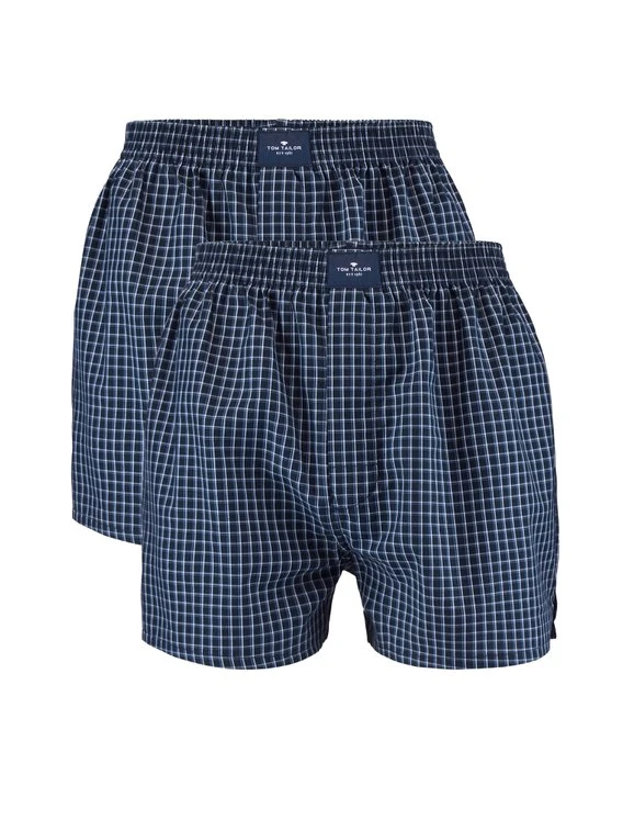 Tom Tailor Pure Cotton Web-Boxershorts, 2er-Pack 1 Tom Tailor Pure Cotton Web-Boxershorts, 2er-Pack