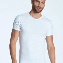 Tommy Hilfiger Premium Essentials T-Shirt, 3er-Pack 7 Tommy Hilfiger Premium Essentials T-Shirt, 3er-Pack -T-Shirt-Shop Tommy Hilfiger Premium Essentials T Shirt 3er Pack weiss 2S87905187 100 3