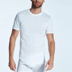 Zimmerli Business Class Kurzarm-Shirt -T-Shirt-Shop Zimmerli Business Class Kurzarm Shirt weiss 2221473 01 2