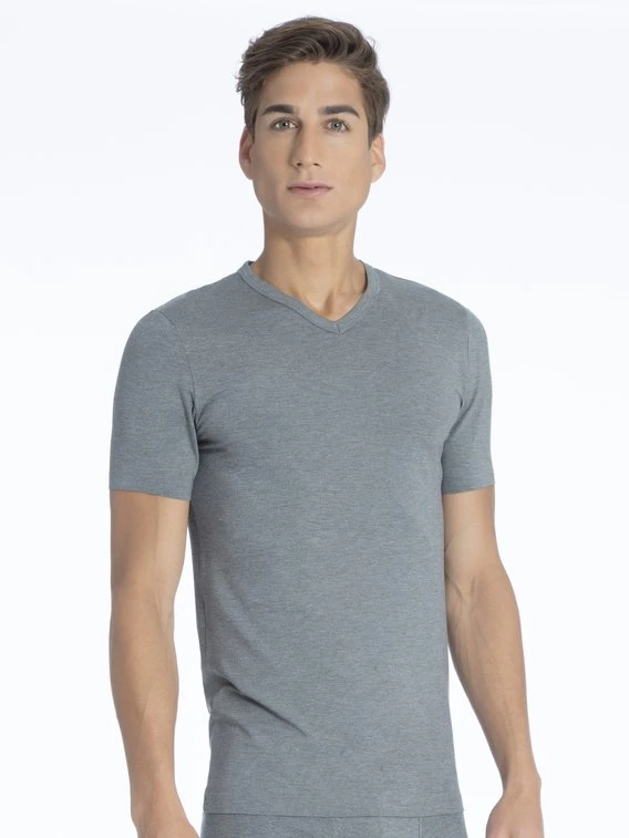 Zimmerli Pureness Kurzarm-Shirt, V-Neck 1 Zimmerli Pureness Kurzarm-Shirt, V-Neck