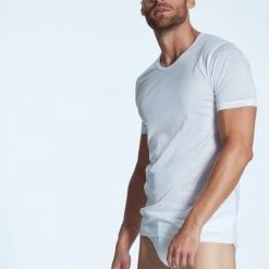 Zimmerli Royal Classic Kurzarm-Shirt -T-Shirt-Shop Zimmerli Royal Classic Kurzarm Shirt weiss 2528125 01 3